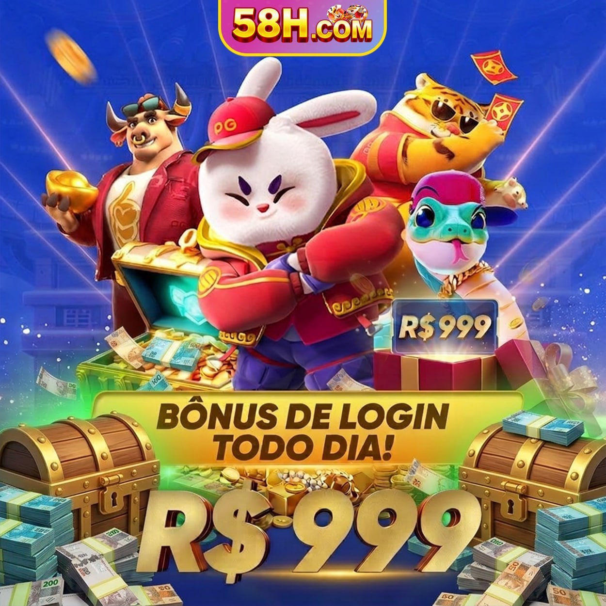 Nível Diamante VIP 58H.com